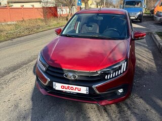 2022 Lada (ВАЗ) Granta Drive Active I Рестайлинг, красный, 1050000 рублей, вид 2