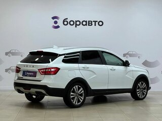 2021 Lada (ВАЗ) Vesta SW Cross I, белый, 1050000 рублей, вид 4