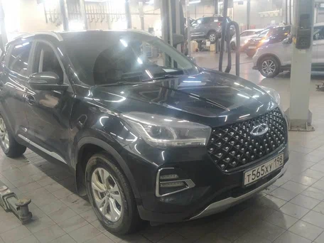 2024 Chery Tiggo 4 Pro I, чёрный, 1520000 рублей, вид 2