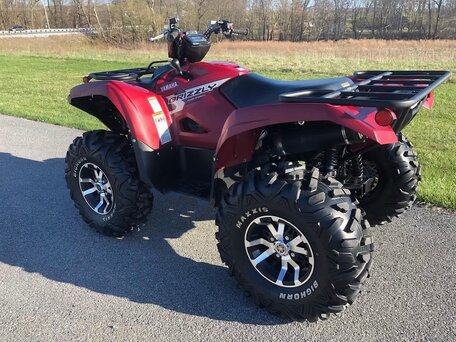 2019 Yamaha Grizzly 700, красный, 1369000 рублей, вид 4