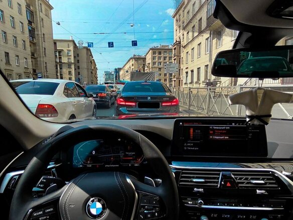 2021 BMW 5 серии 520i VII (G30/G31/G38) Рестайлинг, чёрный, 4590000 рублей - вид 20