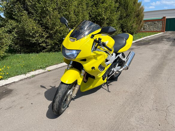 2001 Honda VTR 1000, жёлтый, 345000 рублей - вид 1