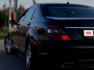 2007 Mercedes-Benz S-Класс Long 600 Guard V (W221), чёрный, 5750000 рублей, вид 4