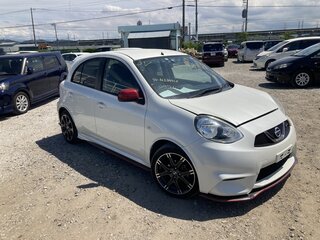2015 Nissan March IV (K13) Рестайлинг, белый, 810000 рублей, вид 1