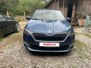 2021 Skoda Fabia III Рестайлинг, синий, 1800000 рублей, вид 2