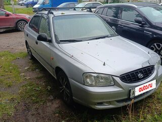 2006 Hyundai Accent ТагАЗ II, серебристый, 200000 рублей, вид 2
