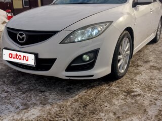 2010 Mazda 6 II (GH) Рестайлинг, белый, 1150000 рублей, вид 1