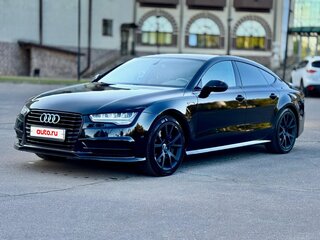 2014 Audi A7 I (4G) Рестайлинг, чёрный, 1900000 рублей, вид 1