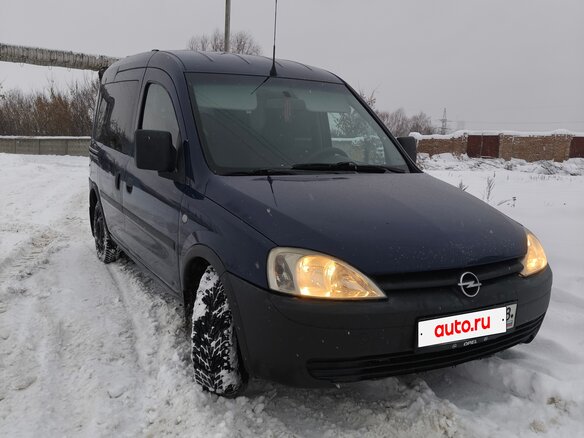 2007 Opel Combo C Рестайлинг, синий, 420000 рублей - вид 1