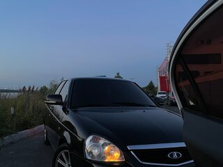 2009 Lada (ВАЗ) Priora I, чёрный, 330000 рублей, вид 4