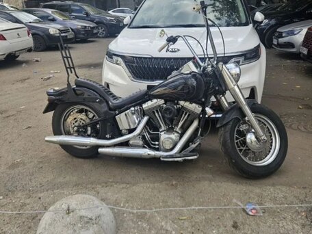 2004 Harley-Davidson Heritage, чёрный, 780000 рублей, вид 4