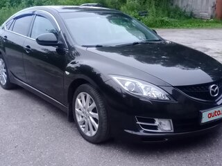 2008 Mazda 6 II (GH), чёрный, 850000 рублей, вид 2