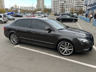 2014 Skoda Superb DSG II Рестайлинг, коричневый, 1120000 рублей, вид 2