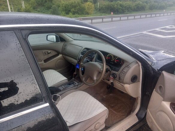 2000 Mitsubishi Diamante II, чёрный, 600000 рублей - вид 7