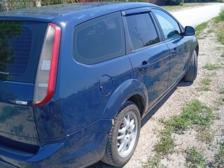 2009 Ford Focus II Рестайлинг, синий, 444444 рублей, вид 4