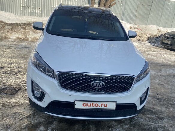 2017 Kia Sorento III Prime, белый, 3300000 рублей - вид 1