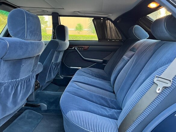 1989 Mercedes-Benz S-Класс 560 II (W126) Рестайлинг, синий, 7000000 рублей - вид 34