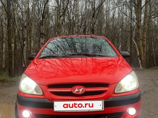 2006 Hyundai Getz I Рестайлинг, красный, 330000 рублей, вид 2