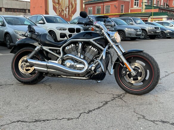 2003 Harley-Davidson V-Rod, чёрный, 700000 рублей - вид 8