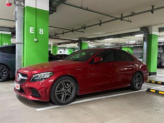 2019 Mercedes-Benz C-Класс 180 IV (W205) Рестайлинг, красный, 3500000 рублей, вид 1