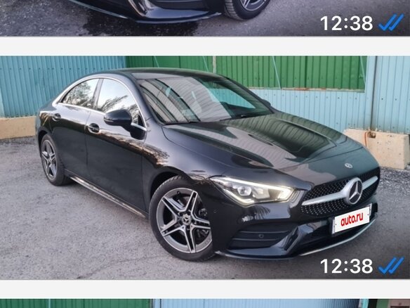 2019 Mercedes-Benz CLA 200 II (C118, X118), чёрный, 3800000 рублей - вид 2