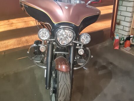 2007 Yamaha XV 1900, коричневый, 1100000 рублей, вид 5