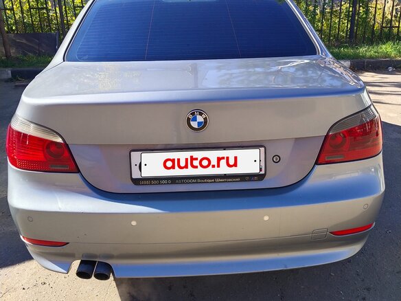 2005 BMW 5 серии 523i V (E60/E61), серый, 925000 рублей - вид 9