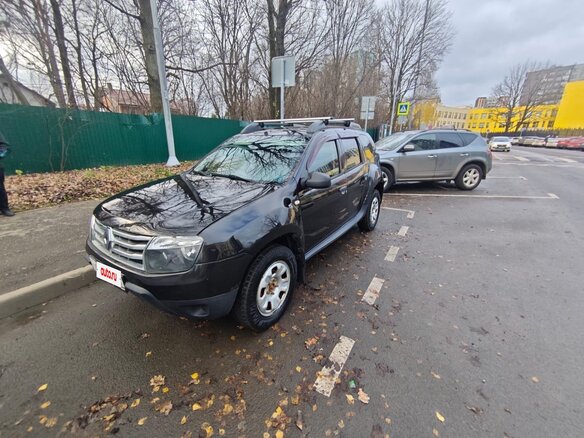 2012 Renault Duster I, чёрный, 650000 рублей