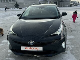 2016 Toyota Prius IV (XW50), чёрный, 1500000 рублей, вид 3