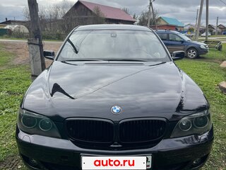 2002 BMW 7 серии 735i IV (E65/E66), чёрный, 999999 рублей, вид 4