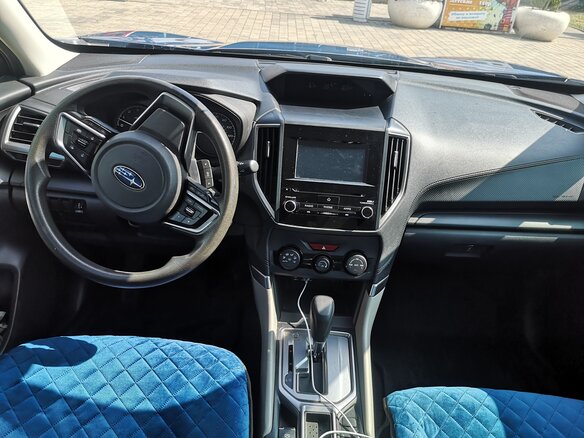 2020 Subaru Forester V, синий, 3500000 рублей - вид 3