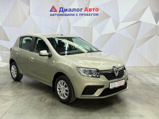 2020 Renault Sandero II Рестайлинг, бежевый, 995000 рублей, вид 3