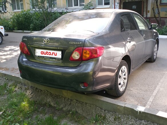 2008 Toyota Corolla X (E140, E150), серый, 695000 рублей - вид 6