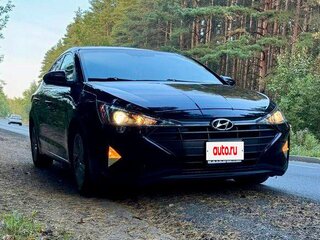 2018 Hyundai Elantra VI (AD) Рестайлинг, чёрный, 1627000 рублей, вид 3