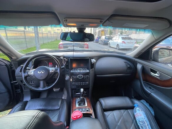 2011 Infiniti FX37 II (S51), чёрный, 1900000 рублей - вид 4