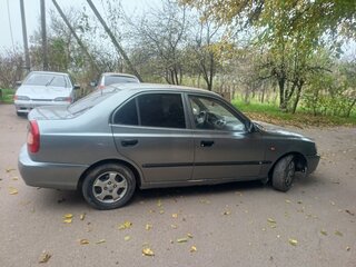 2004 Hyundai Accent ТагАЗ II, серый, 255000 рублей, вид 4