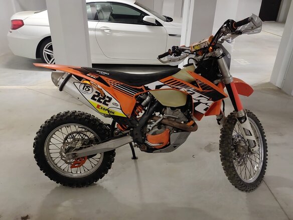2014 KTM 350 EXC F, оранжевый, 380000 рублей