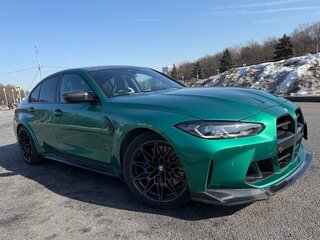 2022 BMW M3 Competition Package VI (G80), зелёный, 10250000 рублей, вид 5