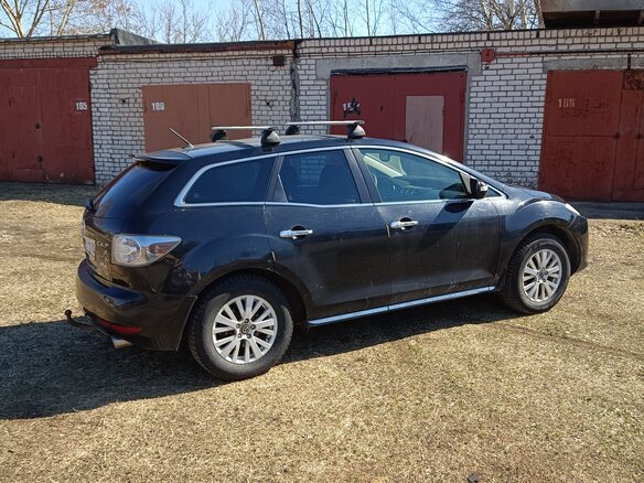 2008 Mazda CX-7 I, чёрный, 440000 рублей - вид 7
