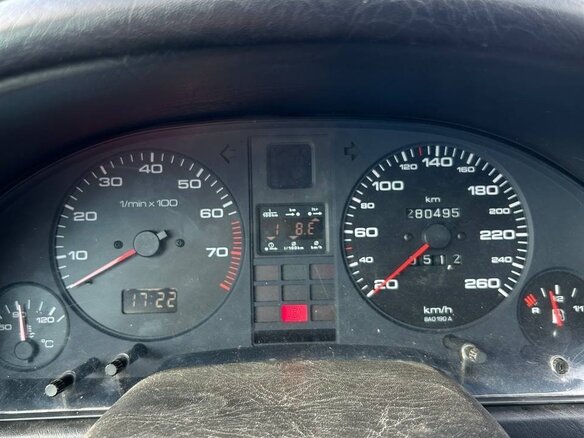 1993 Audi 80 V (B4), чёрный, 450000 рублей - вид 6