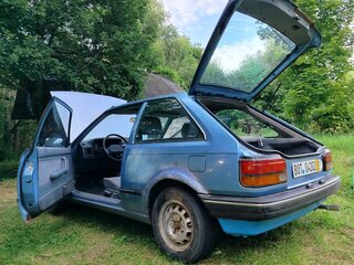 1987 Mazda 323 III (BF), синий, 98000 рублей, вид 4