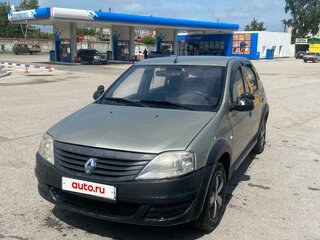 2012 Renault Logan I Рестайлинг, бежевый, 350000 рублей, вид 1