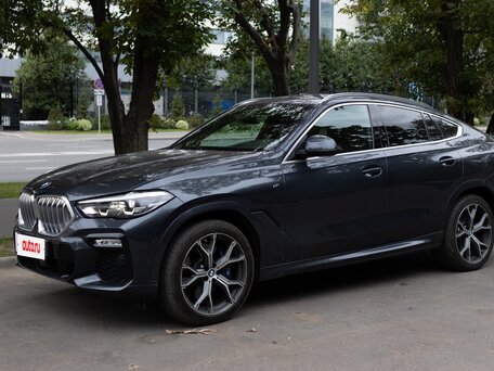 2020 BMW X6 30d III (G06), серый, 7350000 рублей, вид 1