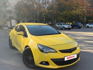 2014 Opel Astra GTC J Рестайлинг, жёлтый, 950000 рублей, вид 3
