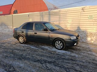 2003 Hyundai Accent ТагАЗ II, серый, 210000 рублей, вид 2