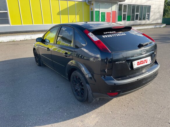 2006 Ford Focus II, чёрный, 350000 рублей - вид 4