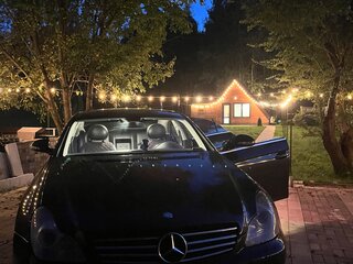 2004 Mercedes-Benz CLS 350 I (C219), чёрный, 1200000 рублей, вид 2