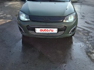 2013 Lada (ВАЗ) Kalina II, зелёный, 426000 рублей, вид 1