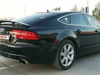 2013 Audi A7 I (4G), чёрный, 1370000 рублей, вид 5