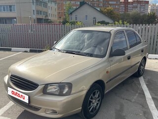 2004 Hyundai Accent ТагАЗ II, бежевый, 300000 рублей, вид 2